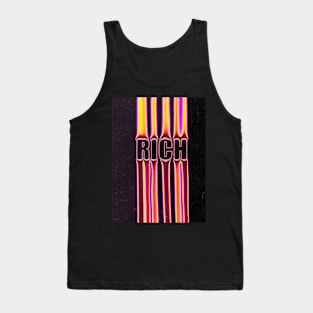 rich typography design Tank Top